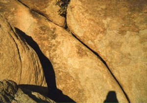 Rockface, Joshua Tree National Monument, 1989, photo © Janice Samper